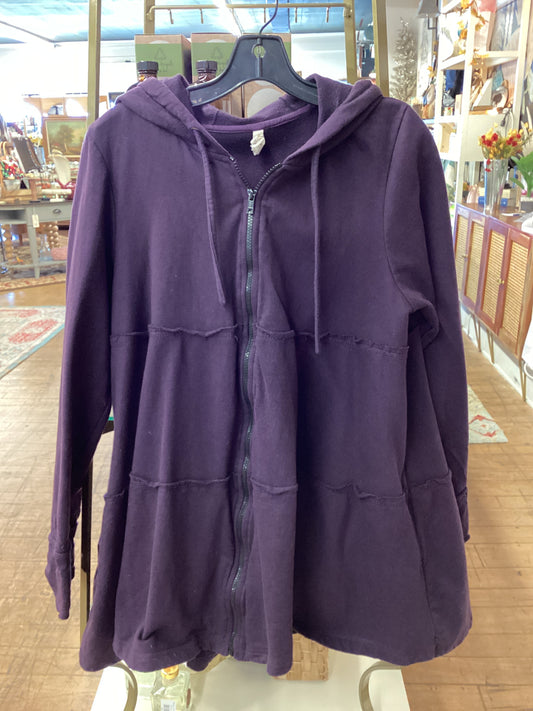 WP |Purple Zip-Up Jacket | Large