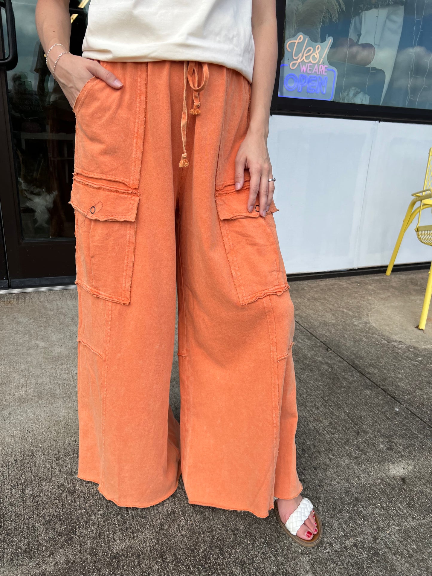 Dr. Feel Good Cargo Pants | Rust