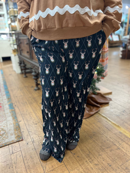 Reindeer Lodge Pajama Pants