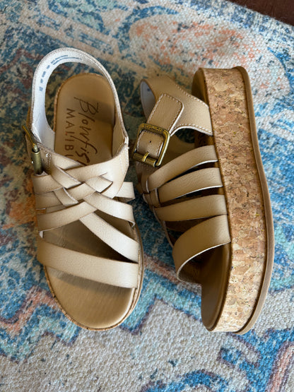 Blowfish Merci Sandal | Lt Almond