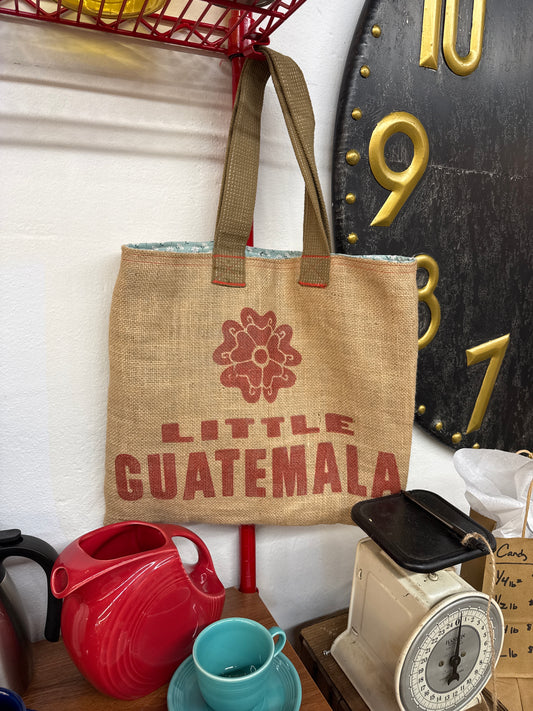 Handmade Coffee Bag Tote