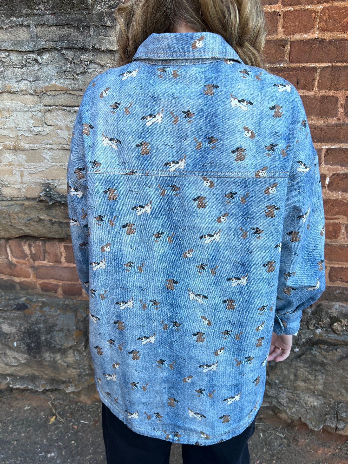 Doggy Denim Shirt