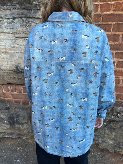 Doggy Denim Shirt