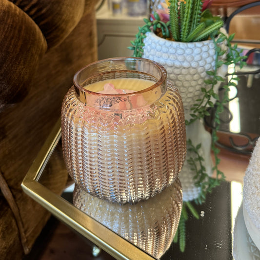Sweet Grace Large Glass Candle | #34