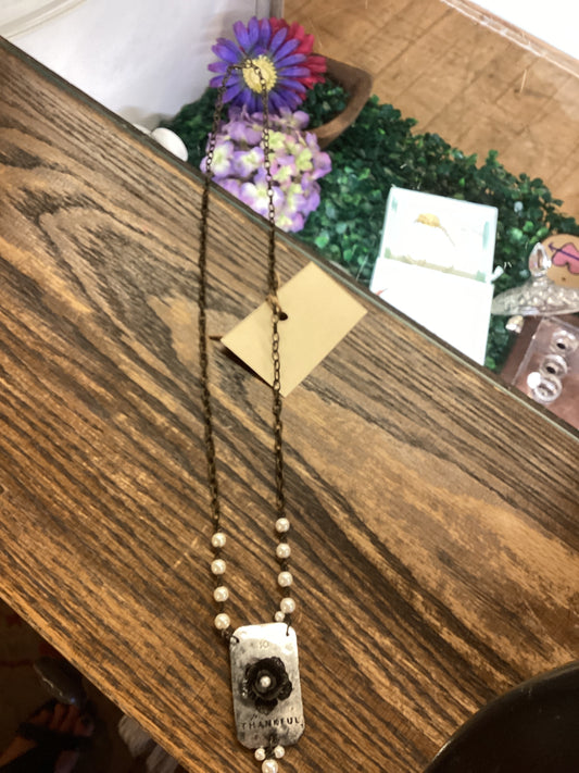 JP remix “Thankful” necklace