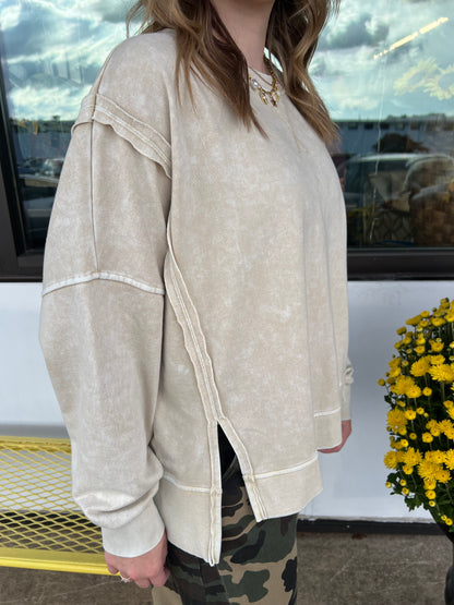 Comfy Day Sweatshirt | Oatmeal