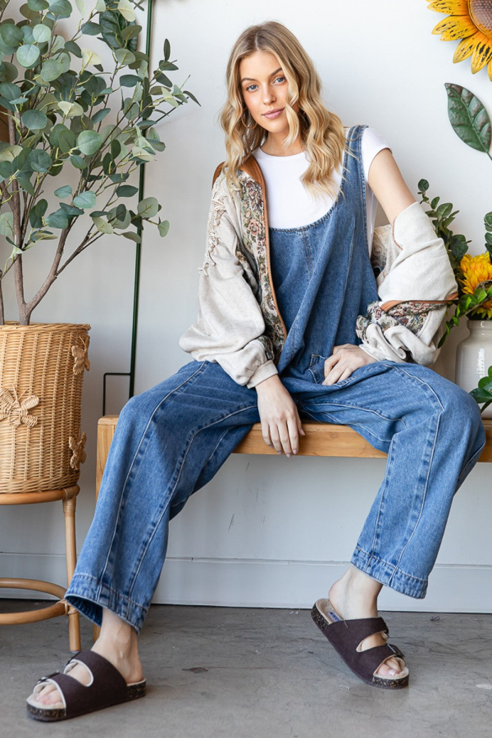 Easy Does It Denim Overall