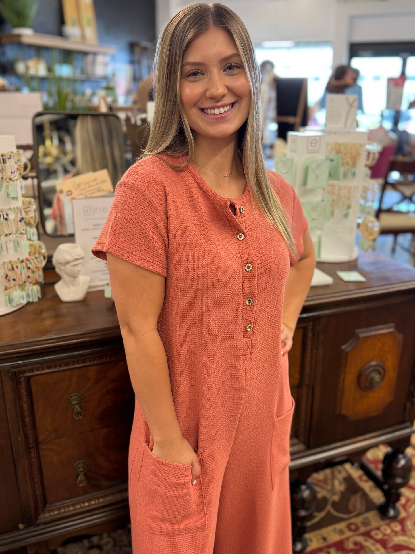 Clementine Crush Jumpsuit