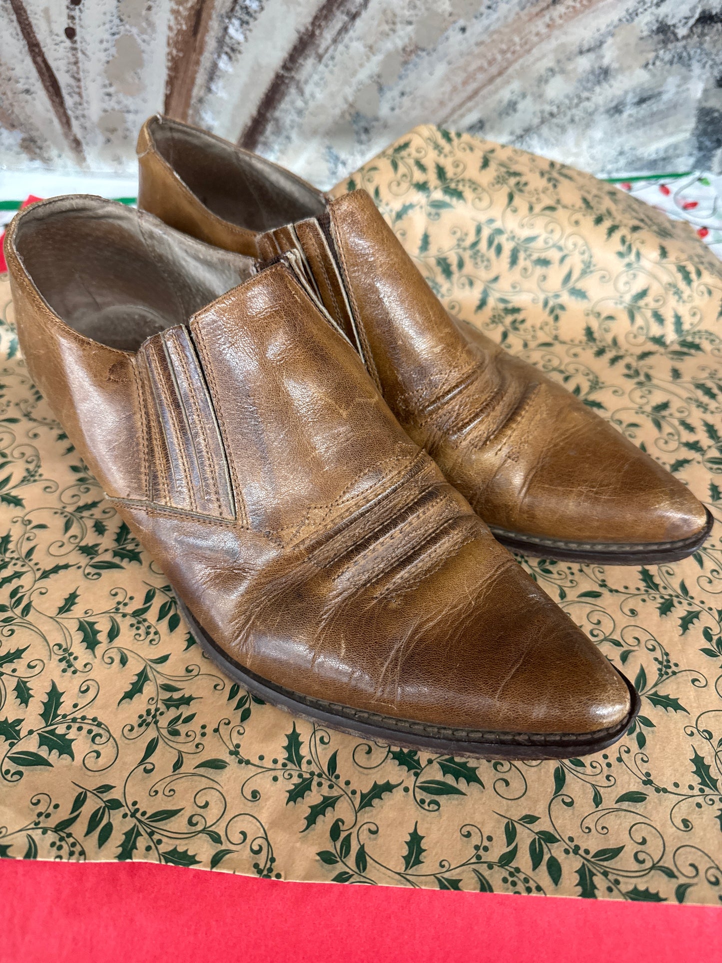 JR - Vintage Guess Leather Booties | 10