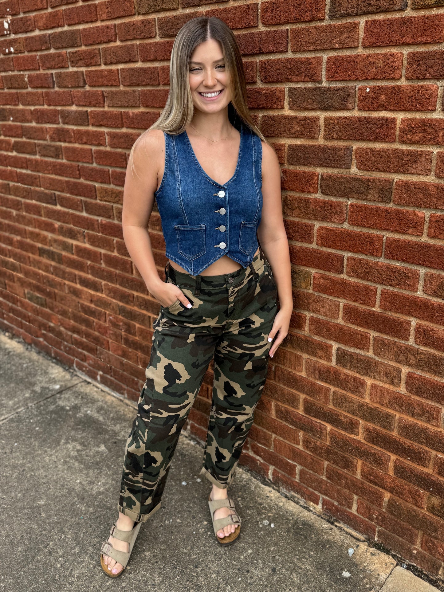 Camo Barrel Pants