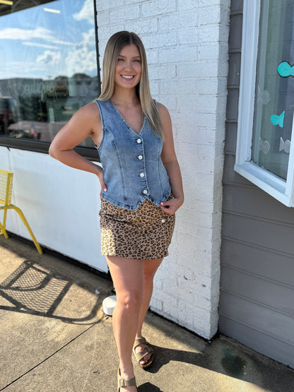 Midtown Denim Vest
