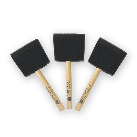 3" Foam Brush (3 Pack)