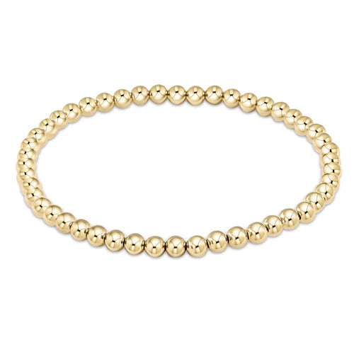 Classic Gold 4mm Bead
Bracelet