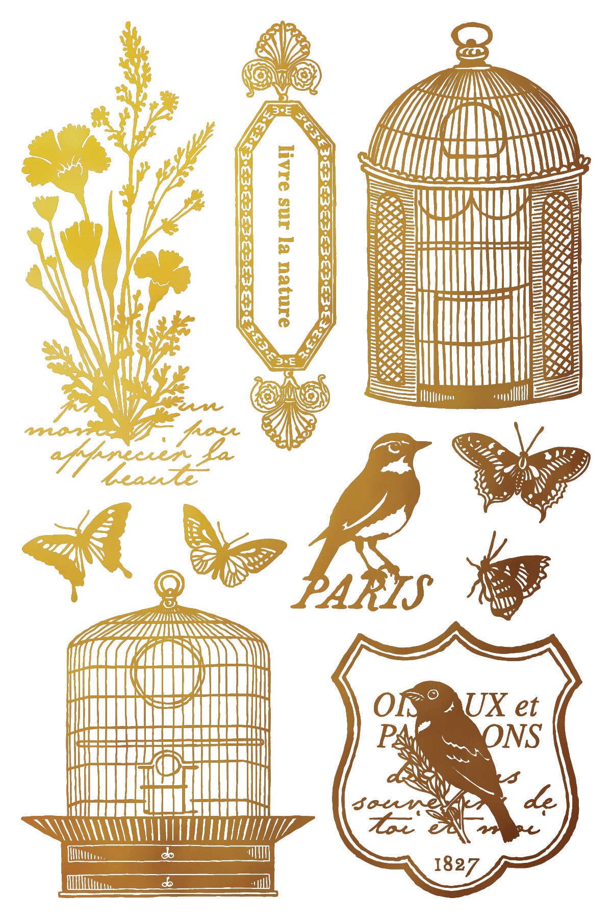 Papillon IOD Foil Transfer 8x12 Pad™