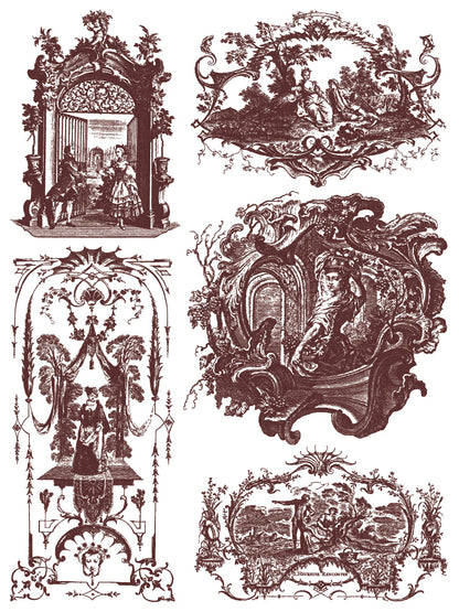 Hameau de la Reine IOD Paint Inlay 12x16 Pad™