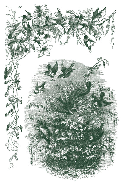 Little Lark IOD Paint Inlay 8x12 Pad™