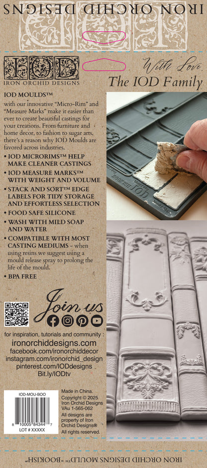 Bookish 6x10 IOD Mould™