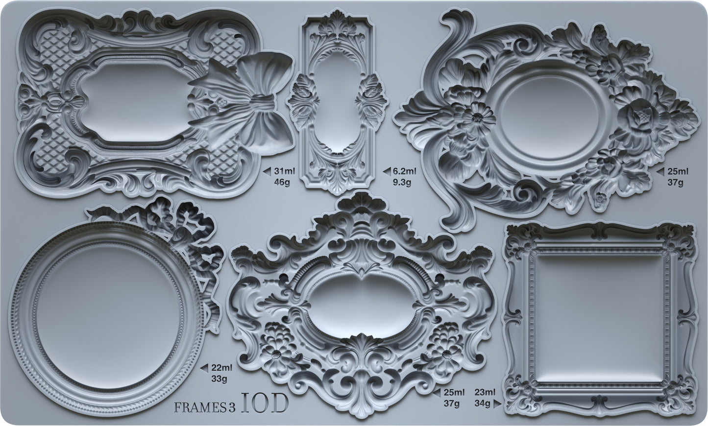 Frames 3 6x10 IOD Mould™