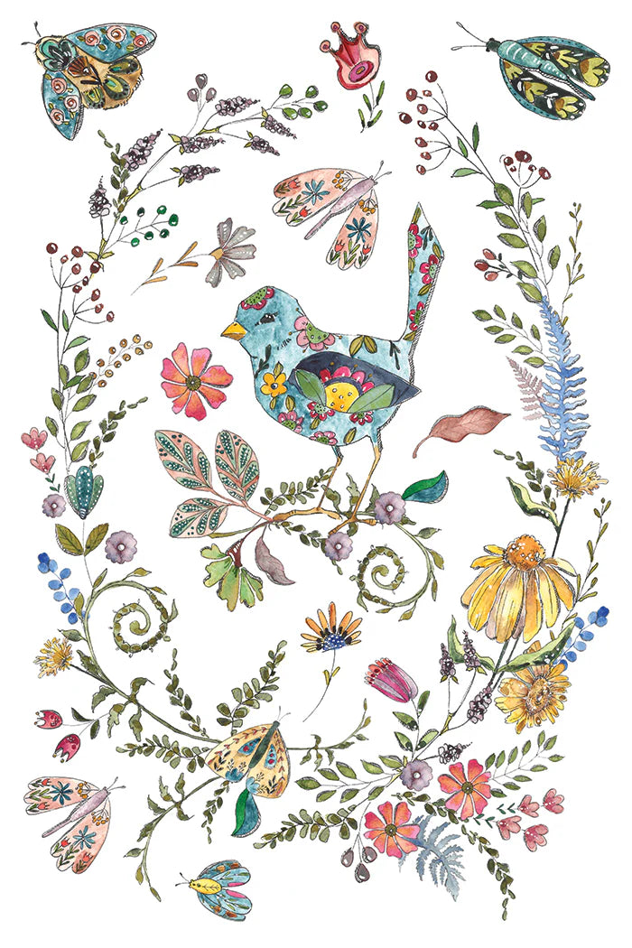 Fern Fables IOD Transfer 8x12 Pad™