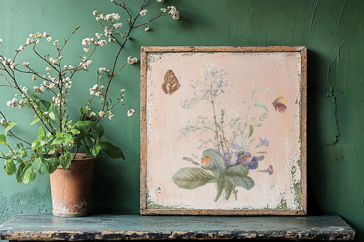 Marché des Fleurs IOD Transfer 12x16 Pad™