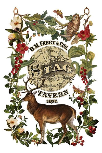 Stag Tavern IOD Transfer 8x12 Pad™