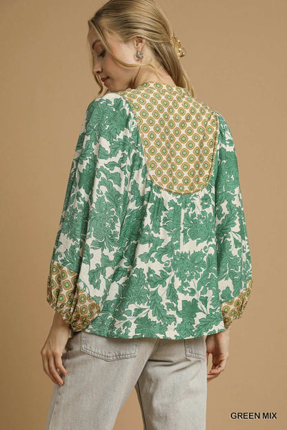 Botanic Drift Top | Green