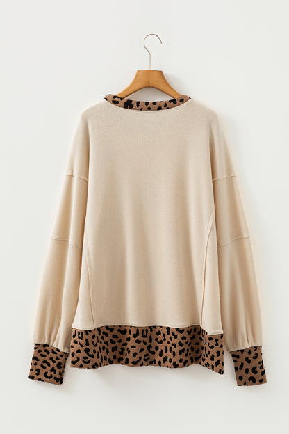 Leopard Star Sweatshirt