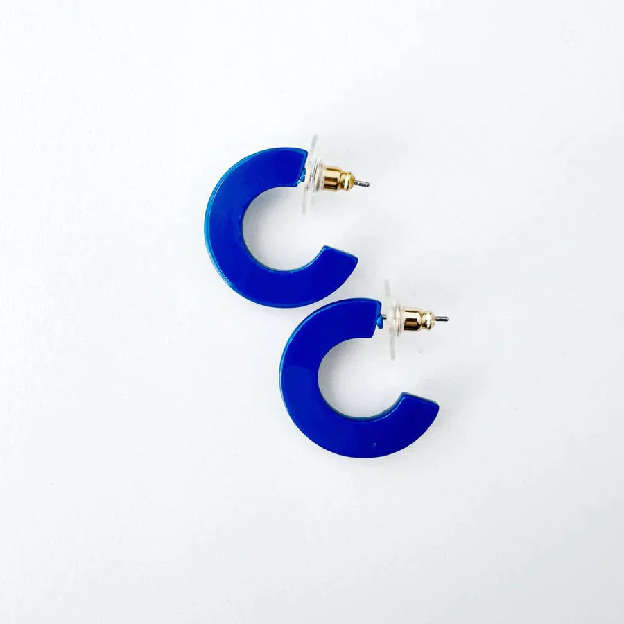 Acrylic Hoop Earrings