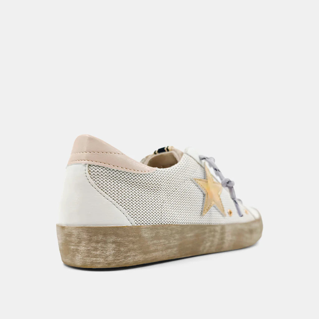 Paula Bone Mesh Sneaker