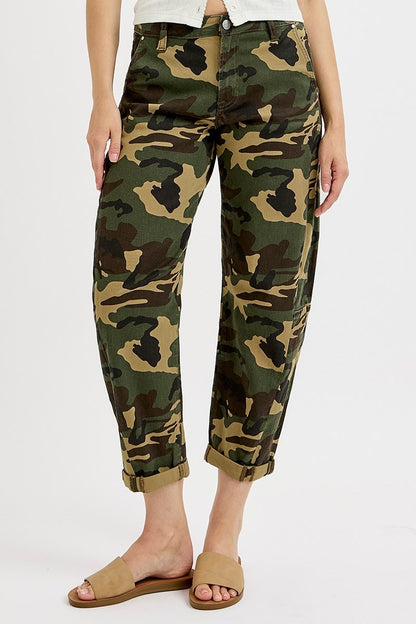 Camo Barrel Pants