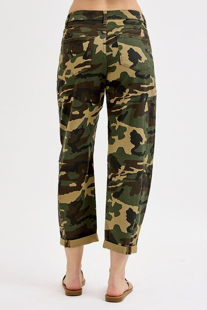 Camo Barrel Pants