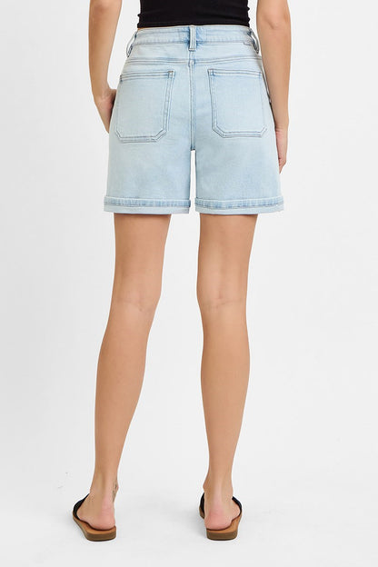 Sunny Stroll Denim Shorts