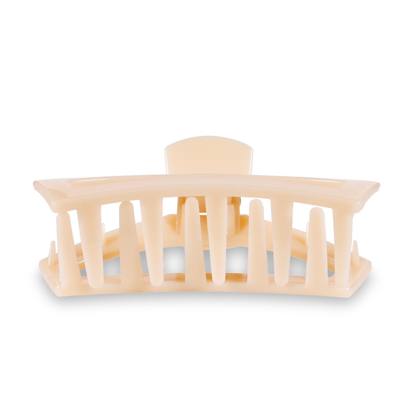 Open Hair Clip | Large | Almond Beige