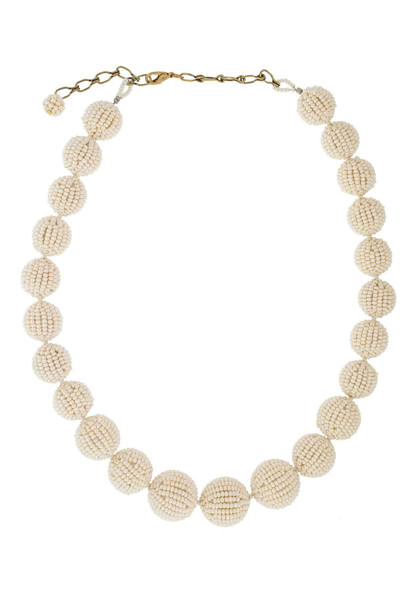 The Olivia Necklace- Cream