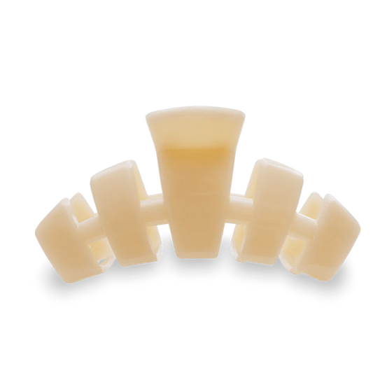 TELETIES - Almond Beige Medium Hair Clip