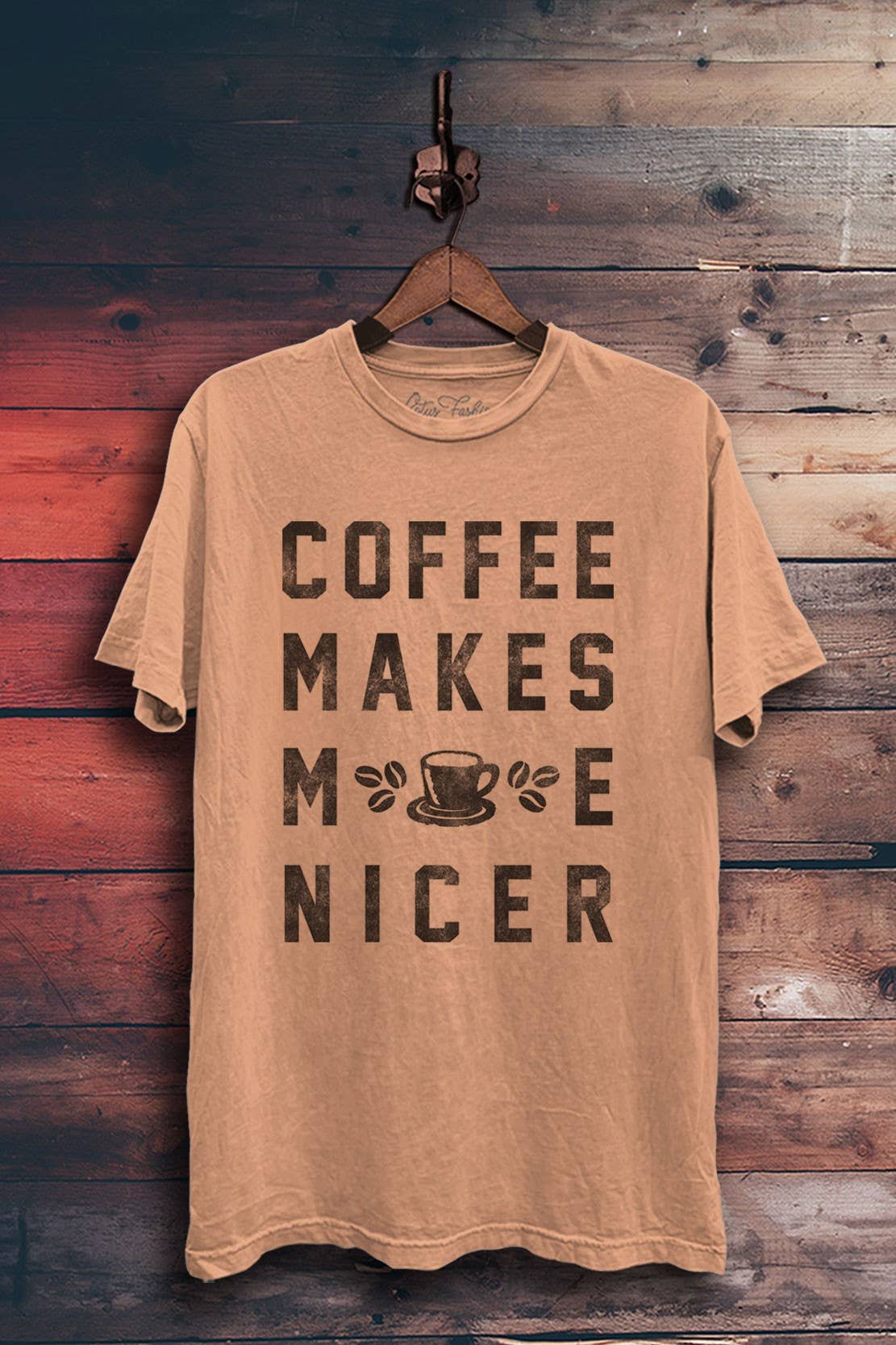 Coffee Makes Me Nicer Tee