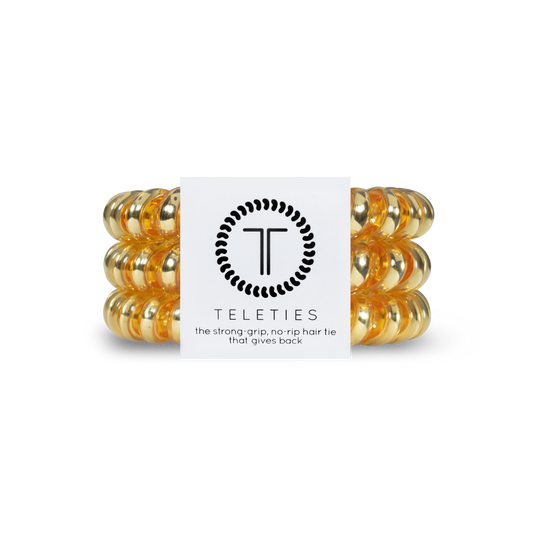 Spiral Hair Coils | Large | Sunset Gold Hair Ties