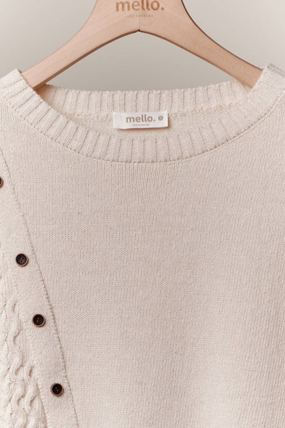 Stella Button Sweater