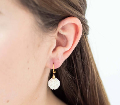 The Bauble Earring- Cream (Jewelry)