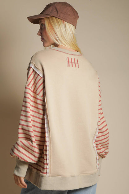 Sweetheart Stripe Pullover