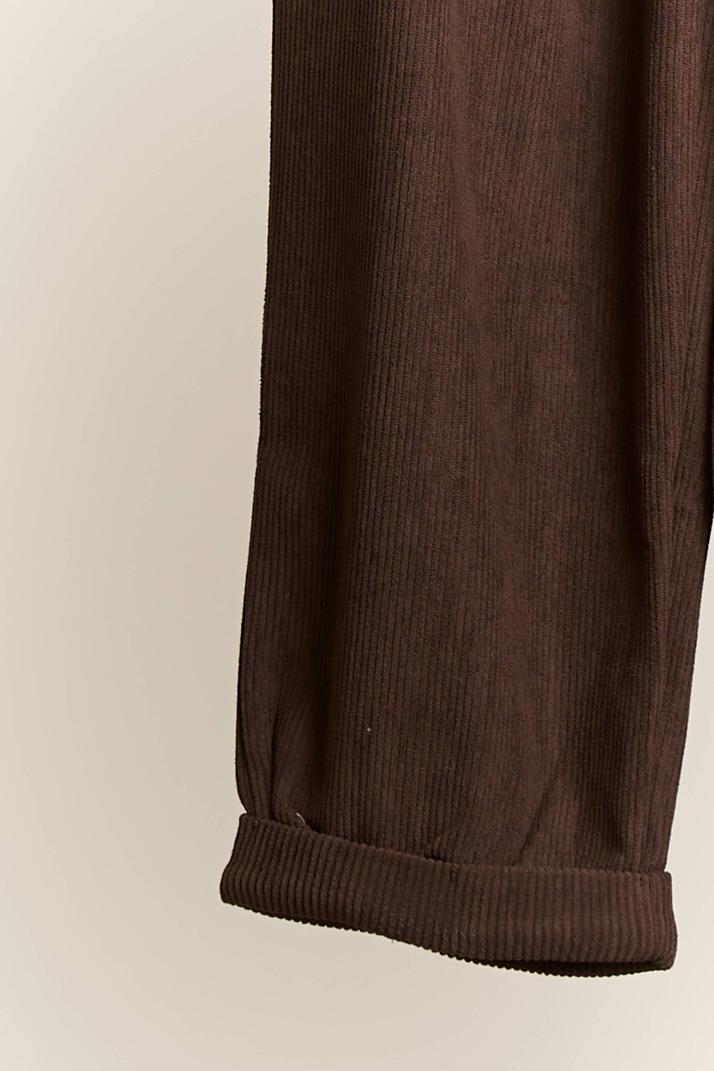 Daddy Fit Corduroy Baggy Pants | Brown