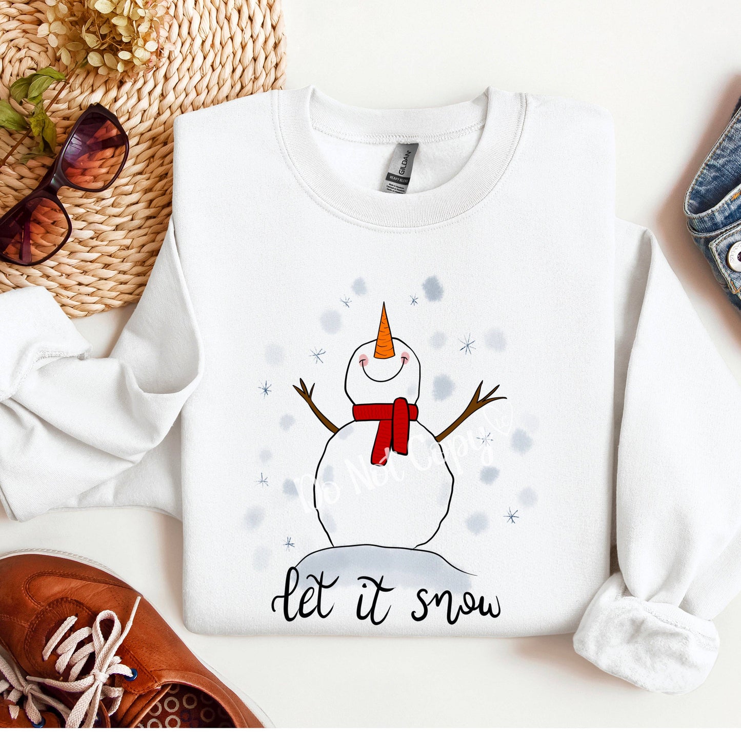 Let it Snow Snowman Sweatshirt