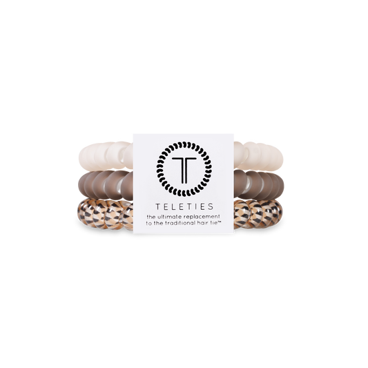 Toasted - Small Spiral Hair Coils, Hair Ties, 3-pack