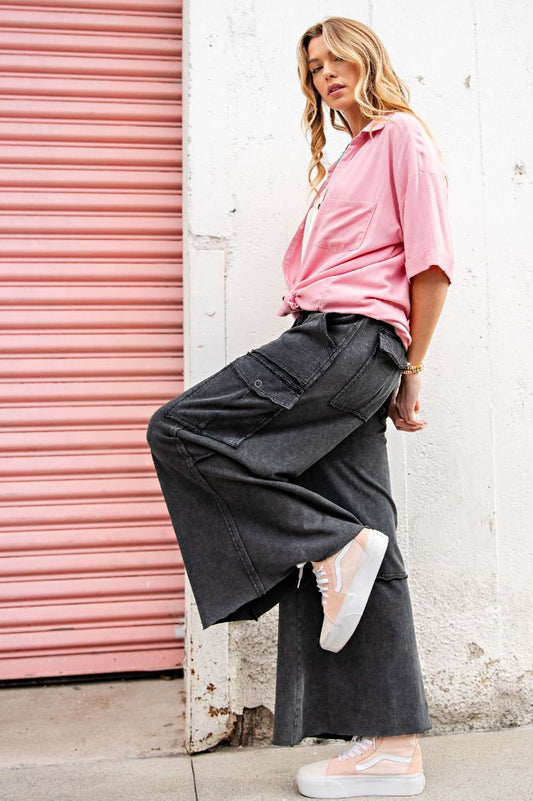 Dr. Feel Good Cargo Pants | Black