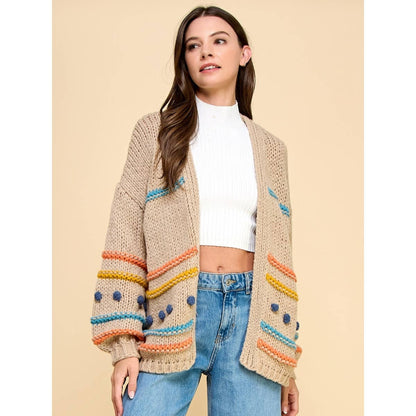 Maisie Pom Pom Cardigan