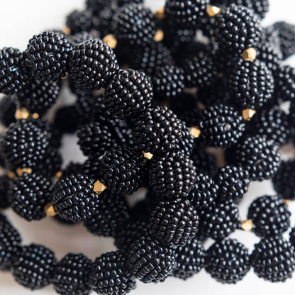 Luxe Globe Bracelet - Black