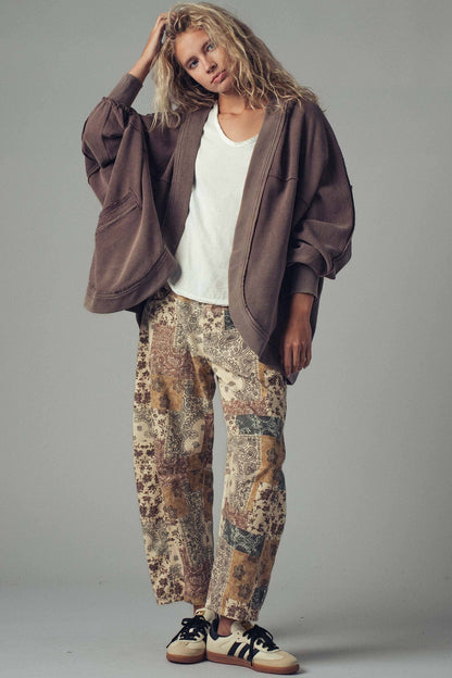 Paisley Wide Leg Jeans