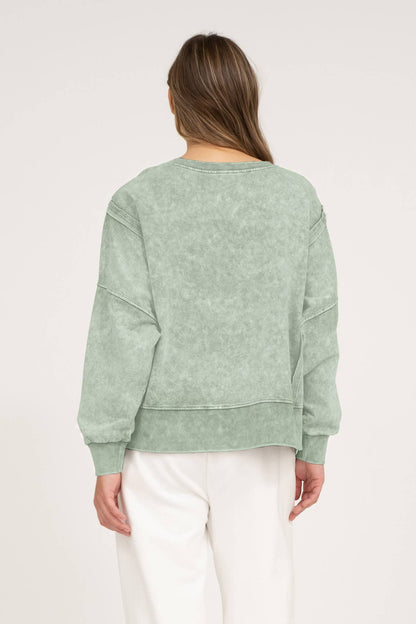 Comfy Day Sweatshirt | Moss