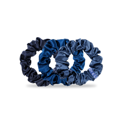 Midnight Rain - Large Scrunchie, 3-Pack