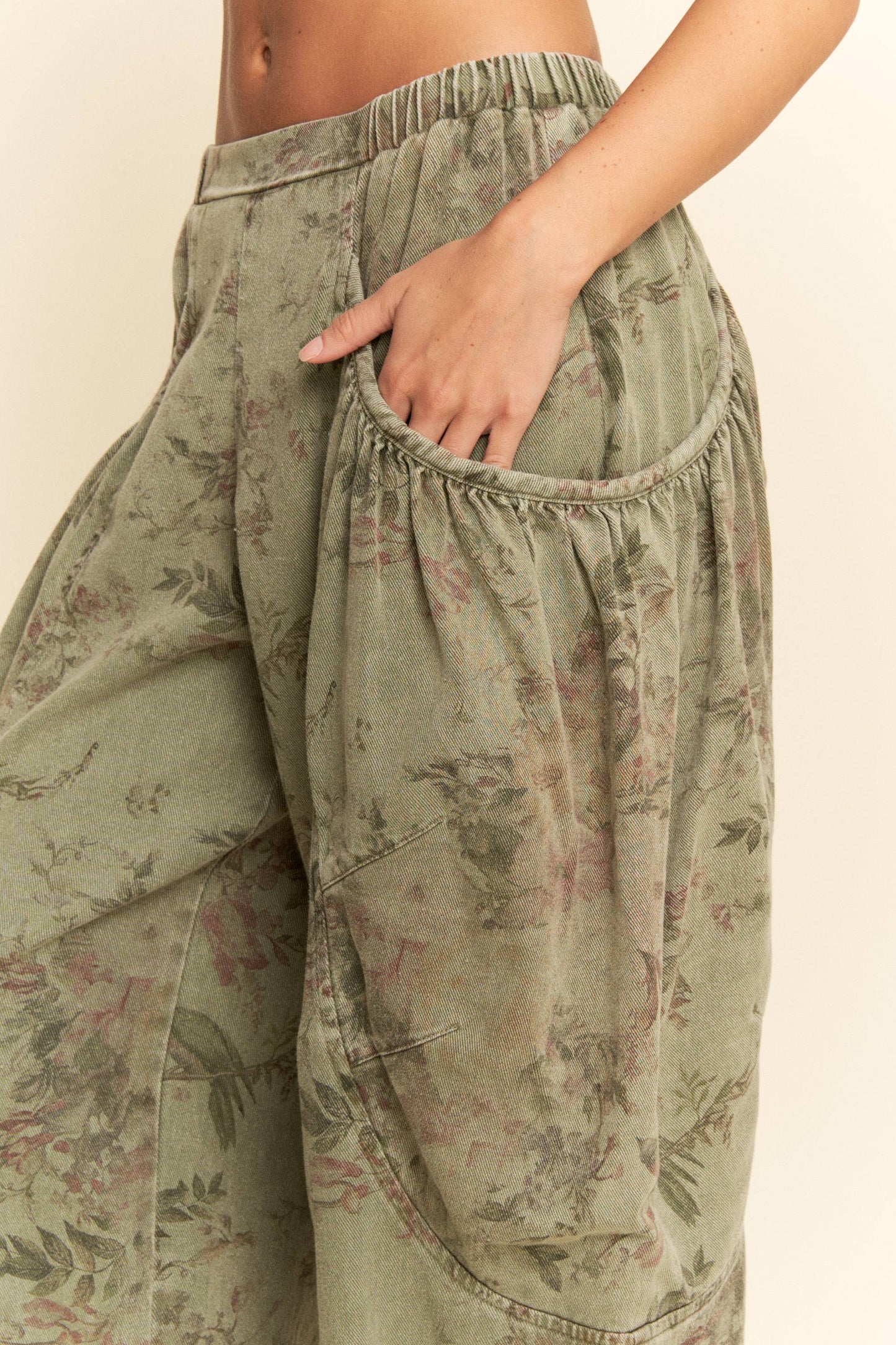 Dream of Jeannie Pants | Olive